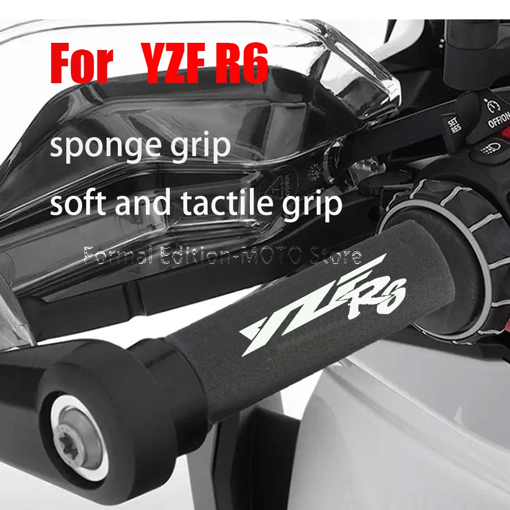 

For YZF R6 Sponge Grip Motorcycle Handlebar Grips Anti Vibration for YZF R6 Accessories