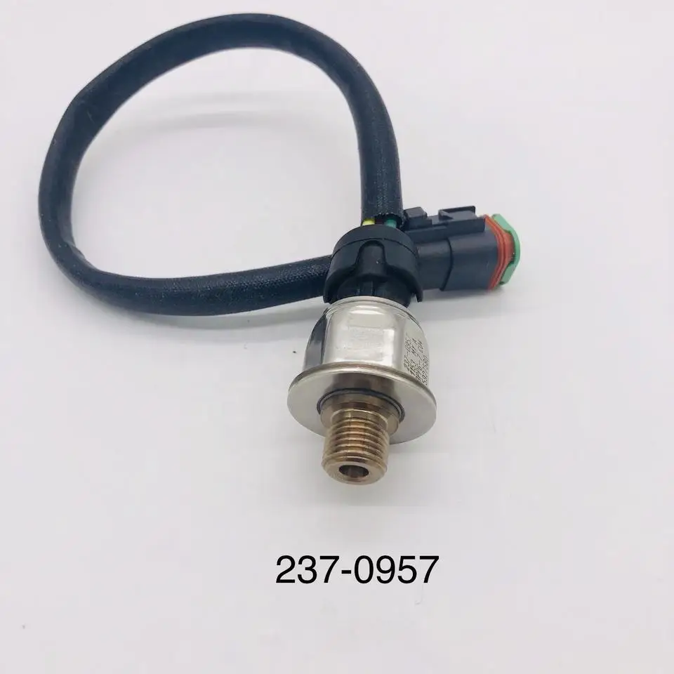 

Excavator accessories For CAT 320 336D Common rail fuel pressure sensor 237-0957 2370957