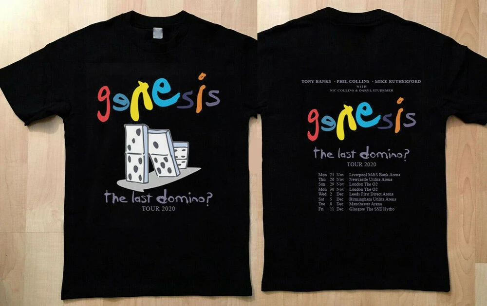 

Genesis the Last Domino Tour 2020 t-shirt Size S - 4XL Limited New