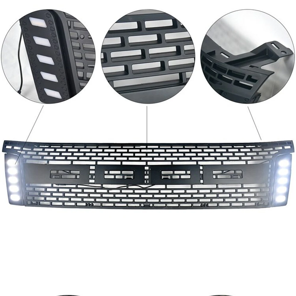 Автомобильные решетки передний капот бампер большая решетка для Ranger T6 2012 2013 2014