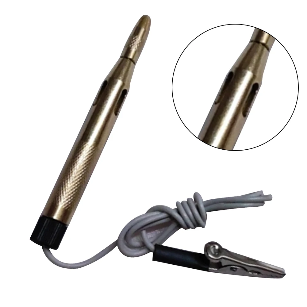 

Practical New Test pens Car Circuit Fuse Electrical Testers Voltage Tester 6V/12V/24V Probe Pen Pencil Test Light