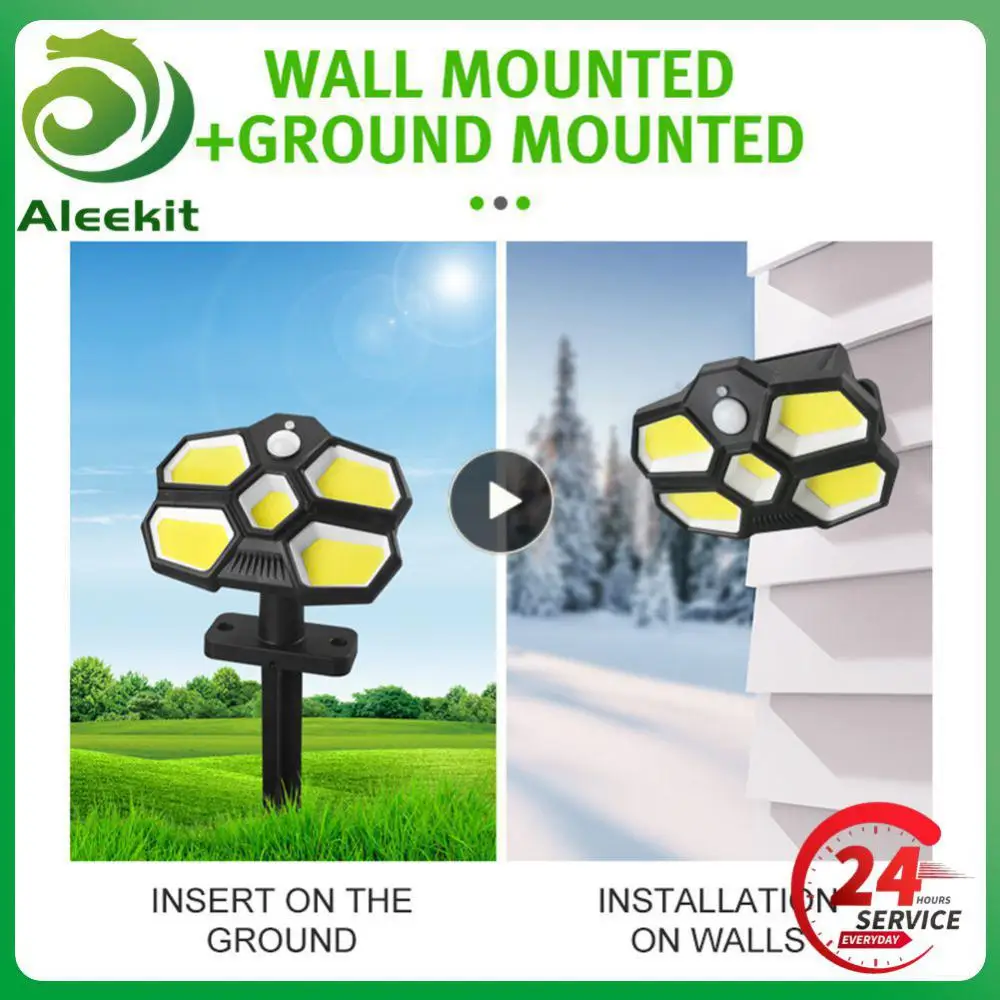 

Outdoor Solar Waterproof With 3 Lighting Mode Solar Street Lights Motion Sensor Wireless Solar Lights