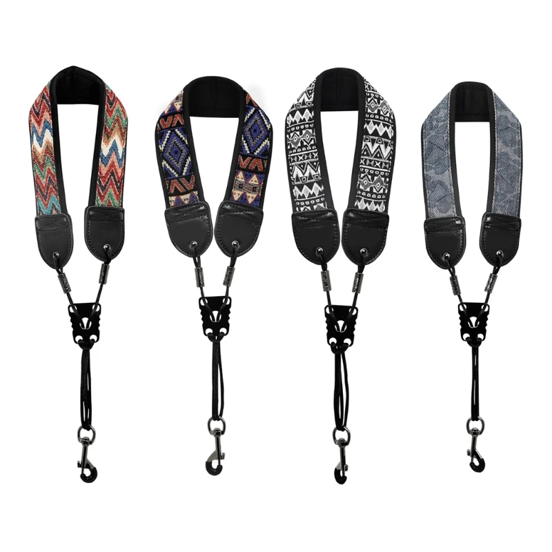 Практичный шейный ремень для саксофона с регулируемой пряжкой толстой мягкой