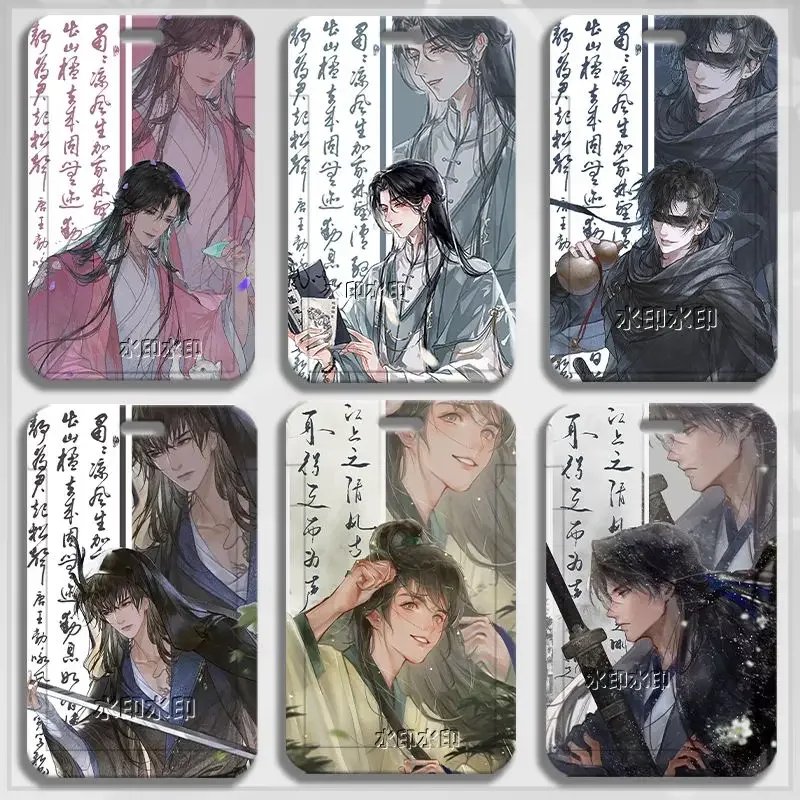 Wu Xie Zhang QIling Аниме Обложка для карт Daomu Biji Мультяшный защитный чехол кредитных