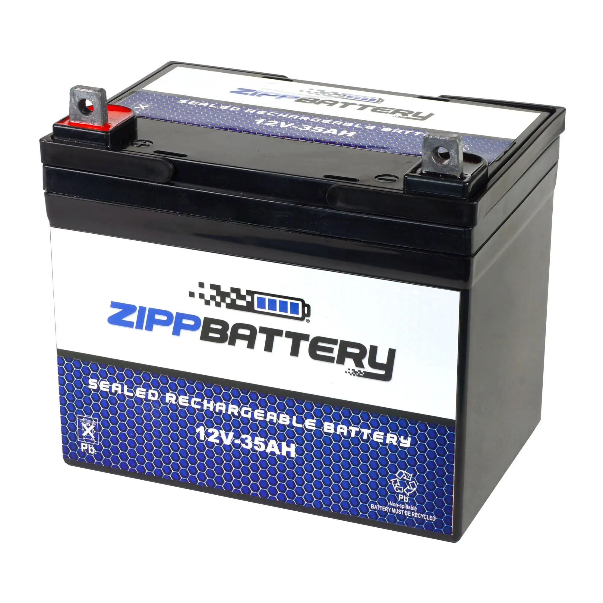 

Zipp Battery 35Ah 12V Dc Deepcycle Sla Solar Energy Storage