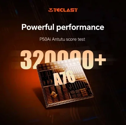 Teclast P50 AI Android 15 Планшет 11 дюймов 1280x800 Ips 6 ГБ Ram 128 ГБ Rom AllWinner A733-AI 8 Планшеты 4G Телефонный звонок Планшетный ПК