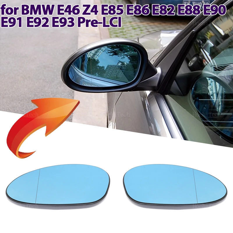 

Зеркало с подогревом, боковое зеркало, стекло, зеркало заднего вида, объектив для BMW Z4 E85 E86 WAN, 3er, E82, E88, E90, E91, E92, E93