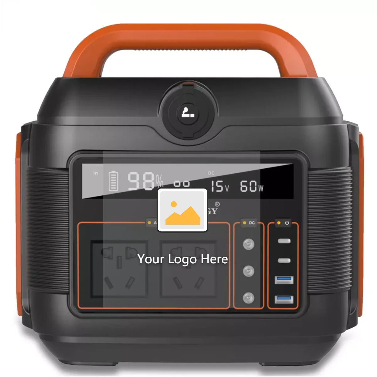 

Portable Power Station 600W Solar Generator for Emergency Outdoor Camping Travel Lithium Battery Power Supply with LED Light