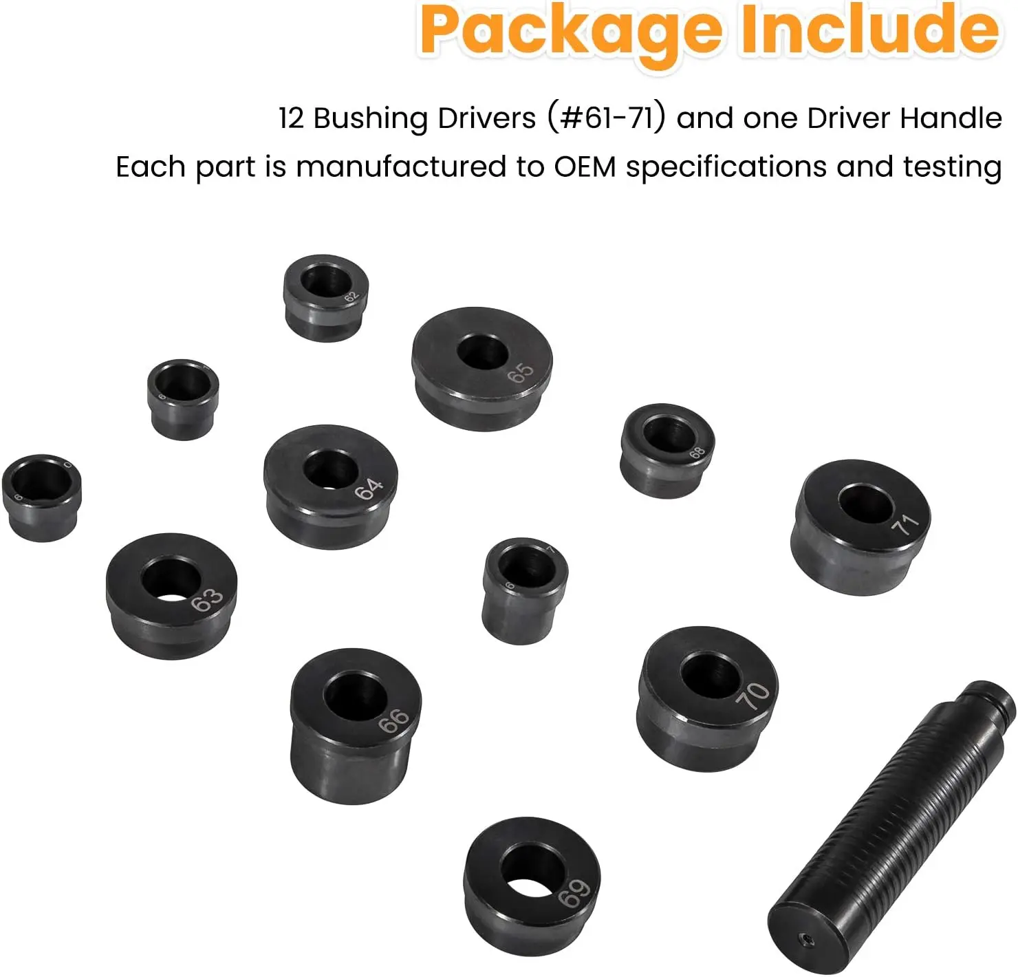 Автомобильный универсальный 13-комплект инструментов для снятия уплотнения