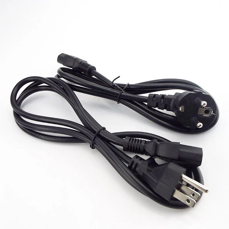 Кабель питания переменного тока для компьютера, 1,5 м, 18awg 7A