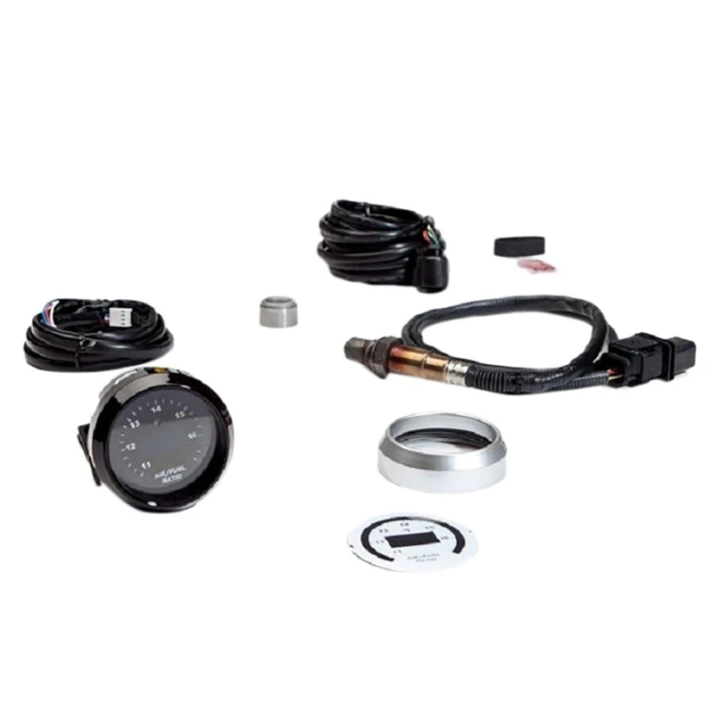 

AU05 -1Set Broadband Air/Fuel Ratio AFR Gauge Kit Oxygen Sensor 0258017025 Wideband Air/Fuel Ratio Gauge