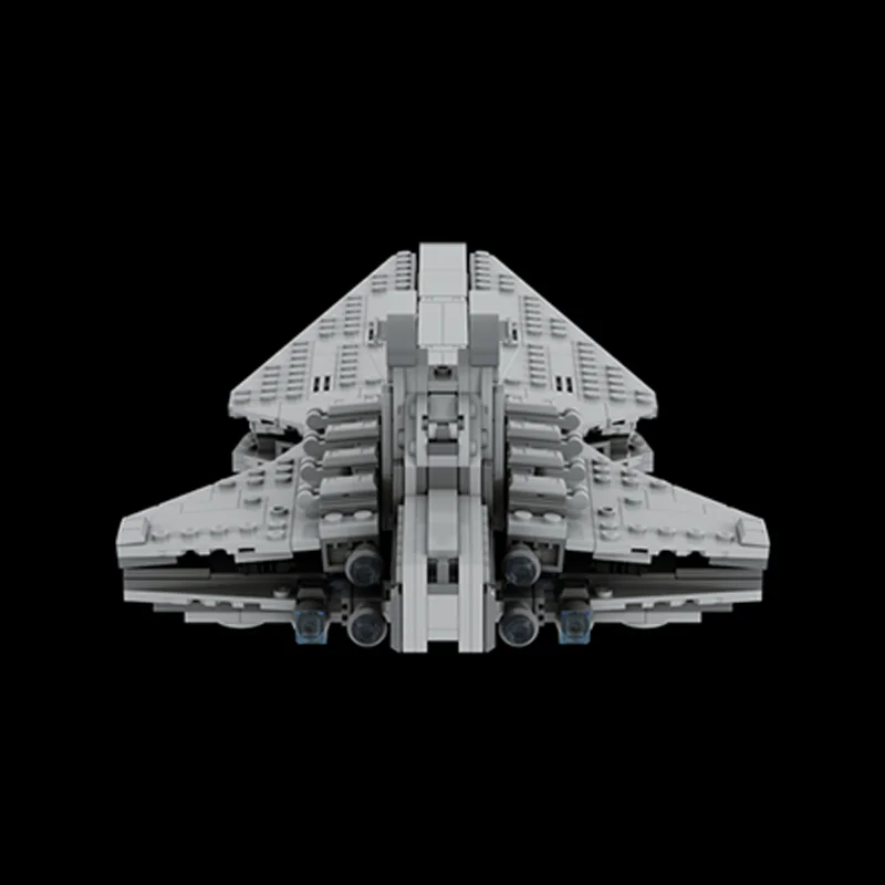 Фото Конструктор MOC «Звездный разрушитель класса Венатор» (574 детали) — модель Галактической Империи, архитектурный набор для самостоятельной сборки, подарок №4