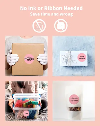 Термоэтикетки Phomemo PM241 круглые 50 мм 750 шт