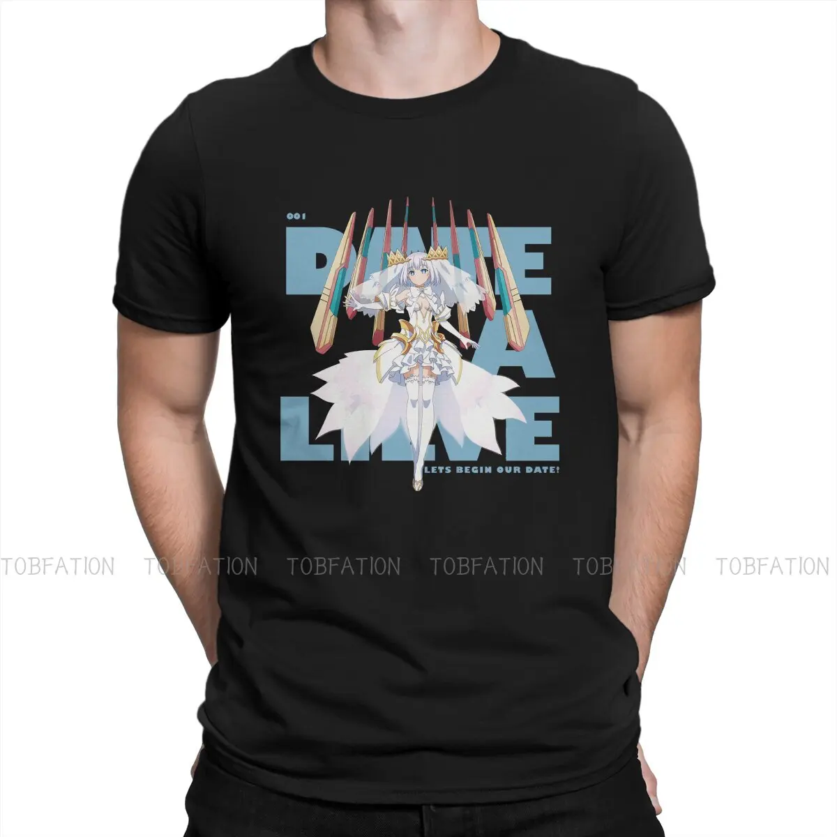 

Origami Tobiichi Classic Style TShirt Date A Live Shido Itsuka Manga Top Quality Hip Hop Gift Idea T Shirt Stuff Ofertas