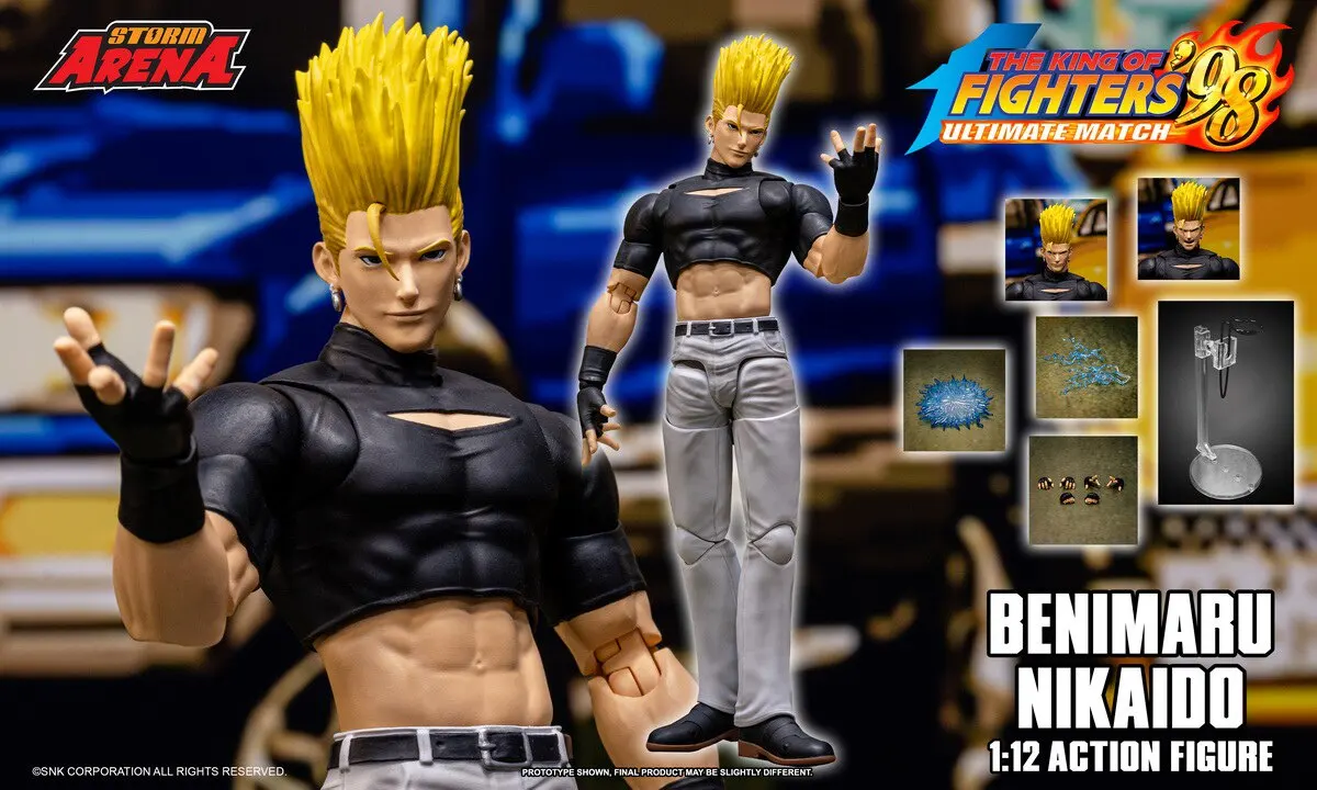 Фото TYCTOYS В НАЛИЧИИ Оригинальные фигурки Storm Toys ST ARENA3 1/12 ARENA GORO DAIMON KFSA01-3 Benimaru Nikaido Коллекционные модели игрушек №5