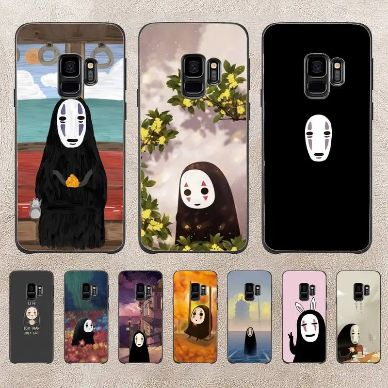 

Japan Anime Faceless Man Phone Case For Samsung Galaxy S6 S7 Edge Plus S9 S20Plus S20ULTRA S10lite S225G S10 Note20ultra Case