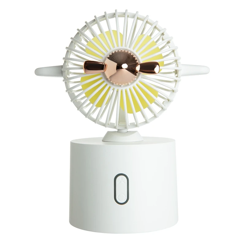 

Mini Fan USB Rechargeable Oscillating Fan Portable Cooling Fan Home Desktop Air Cooler For Office Traveling