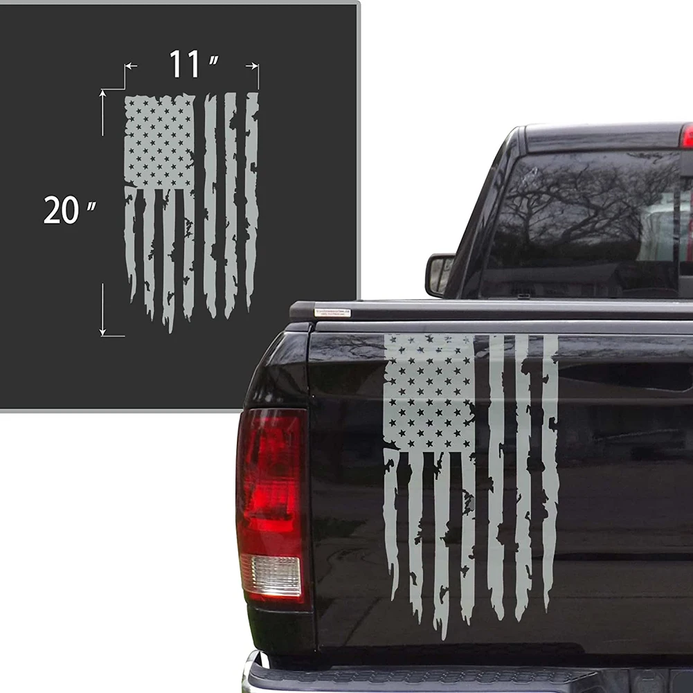 

Automobile Exterior Accessories Great Country United States Of America USA National Flag Aluminum Alloy Car Stickers Accessories