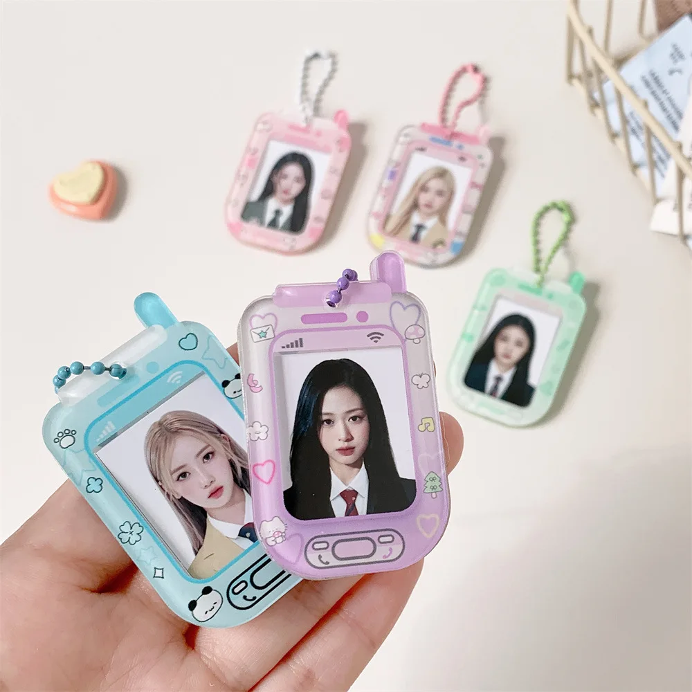 Kawaii Ins Star акриловый держатель для мобильного телефона 1 дюйм фотокарт кошелек