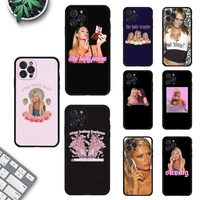 paris hilton stop being poor phone case silicone soft for iphone 14 13 12 11 pro mini xs max 8 7 6 plus x 2020 xr shell