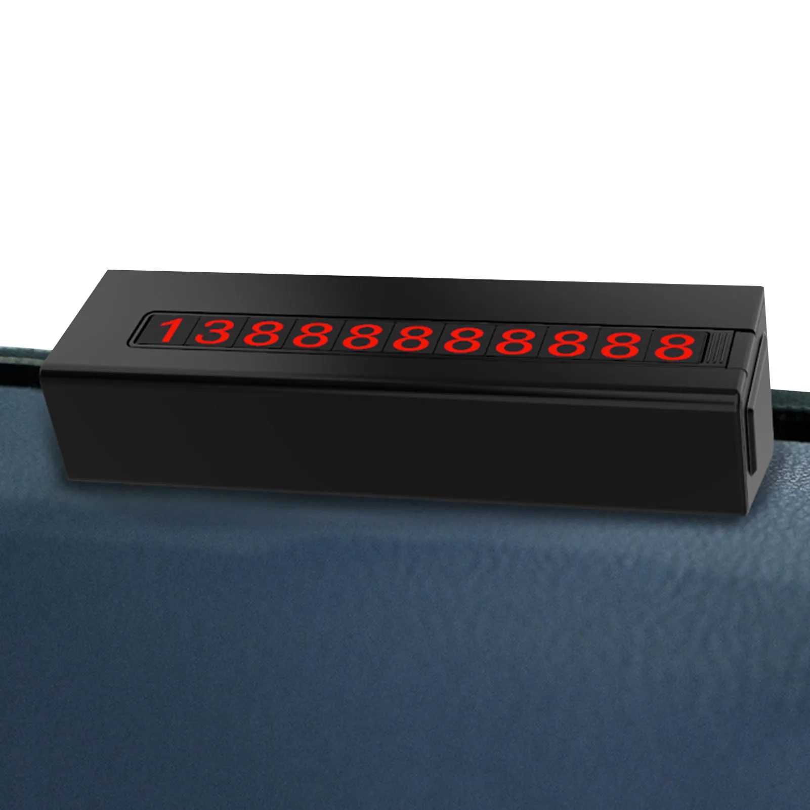 

Car Temporary Parking Card Car Luminous Temporary Parking Card Number Plate Car Decor Ornament Dashboard For Automotive