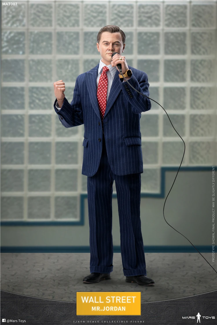 Мужской солдат-Брокер Леонардо волк улица в полоску 12 дюймов