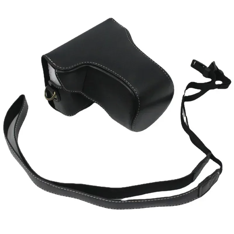 Сумка на плечо из искусственной кожи в стиле ретро для камеры Canon EOS M200 M100 M10 с