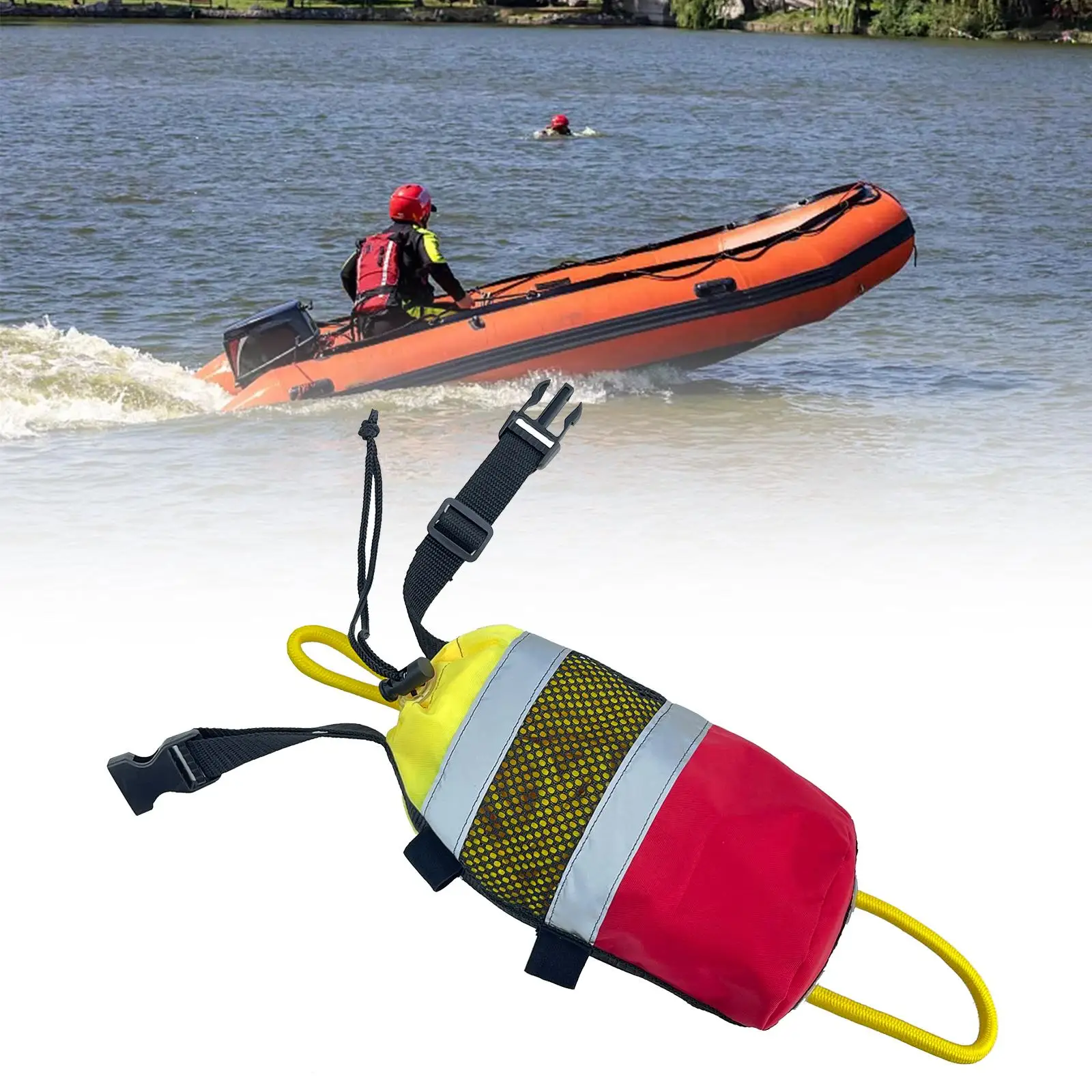 

Throw Bag Reflective Line Throw Bag for for Kayaking Boating