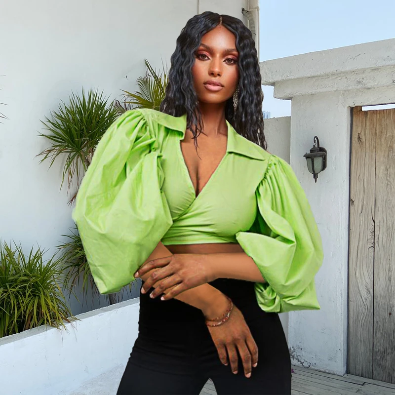 

Luxury Designer Fashion Blouses Women Elegant Shirts for Female Clothing Long Sleeve Tops Summer 2022 Korean Tunics Office Wear