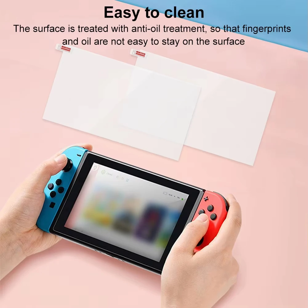 Фото 2/3 шт. пленка из закаленного стекла для игровой консоли Nintendo Switch 2, защита от царапин, твердость 9H, защитная пленка, ультра-прозрачная пленка №4