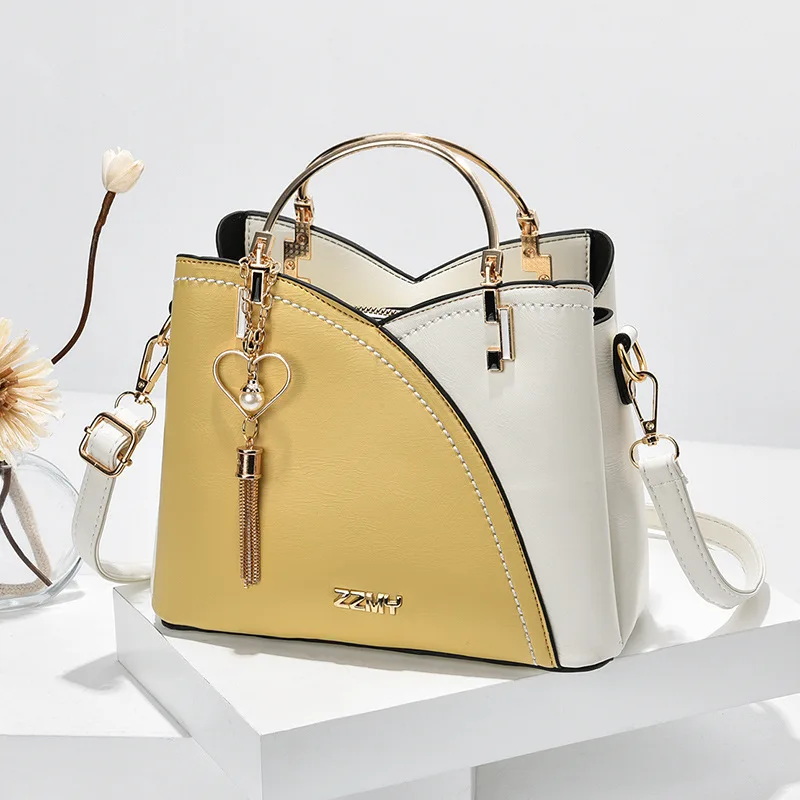 

Женская сумка, новинка 2021, модная сумка, Корейская версия, популярная цветная вместительная модная сумка-мессенджер на одно плечо
