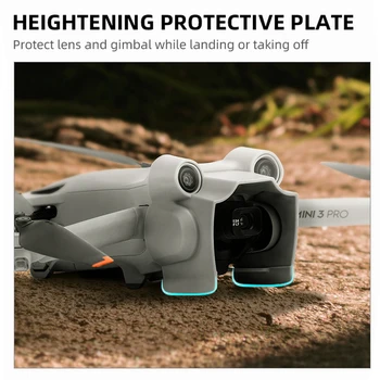 MINI 3 Pro Gimbal Lens Hood Stopping Paresitic Light Come Into Lens Provent Glare Light Sunshade Cover for DJI MINI 3 Pro Drone 4