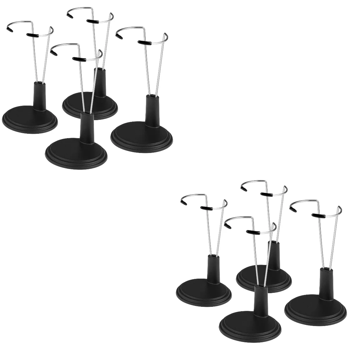 

8 Pcs Support Stands Action Figure Display Stands Organizers Display Brackets Holders for Home Shop