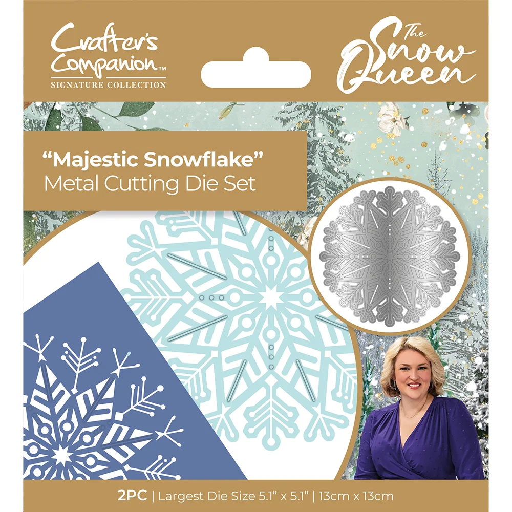 2023 AliliArts металлические пресс-формы большая Снежинка Сделай Сам Скрапбукинг