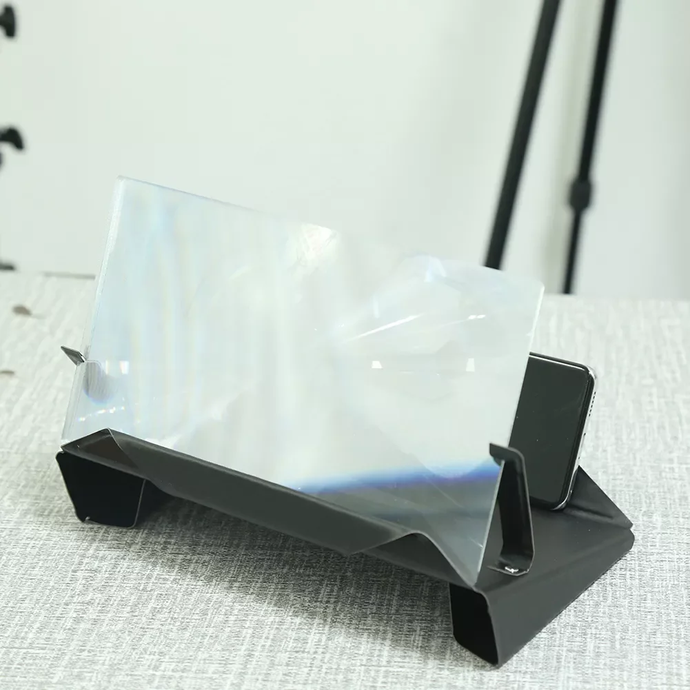 

12-дюймовый 9D стенд регулируемая высота HD Blu-Ray игра подарок фильмы увеличитель экрана телефона усилитель рабочего стола Складная видео лупа