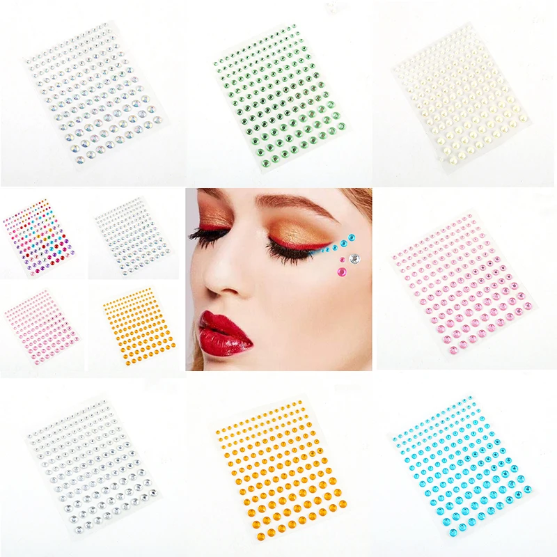 Женская подводка для глаз с кристаллами и блестками | Красота здоровье