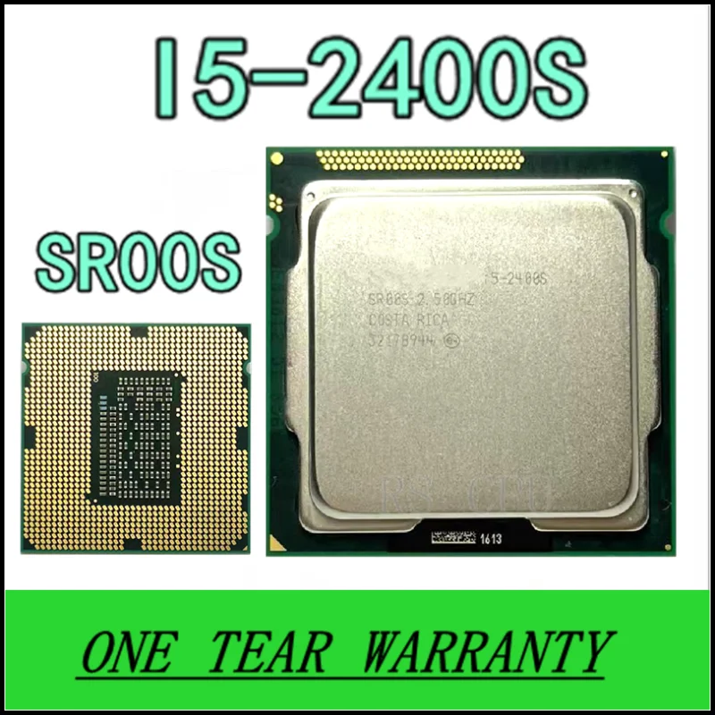 

I5-2400S i5 2400S SR00S 2,5 ГГц четырехъядерный центральный процессор 6 Мб 65 Вт LGA 1155