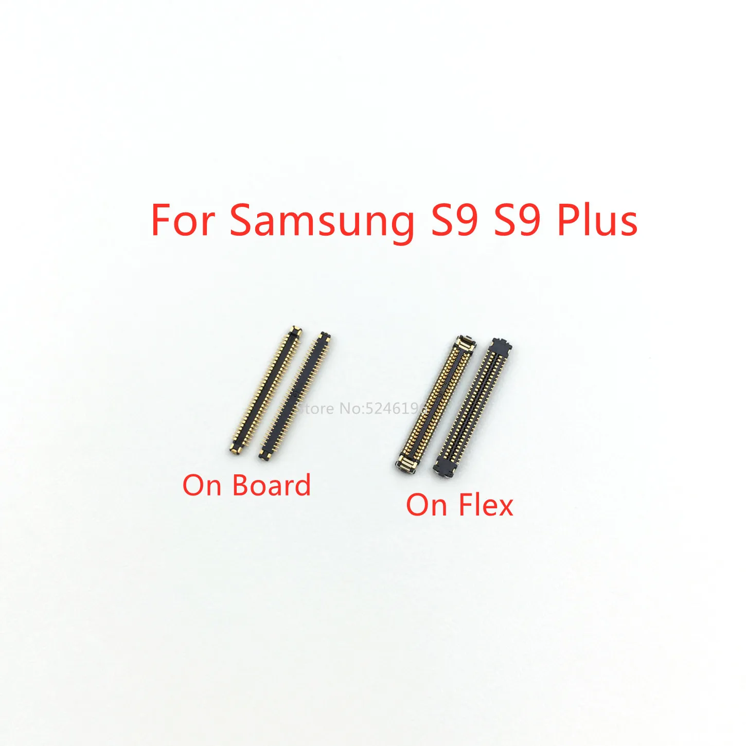 5-10 шт ЖК-дисплей FPC разъем USB зарядный док-порт 64Pin для Samsung Galaxy S9 S9 Plus S9 + G960F U G965F U разъем на плате
