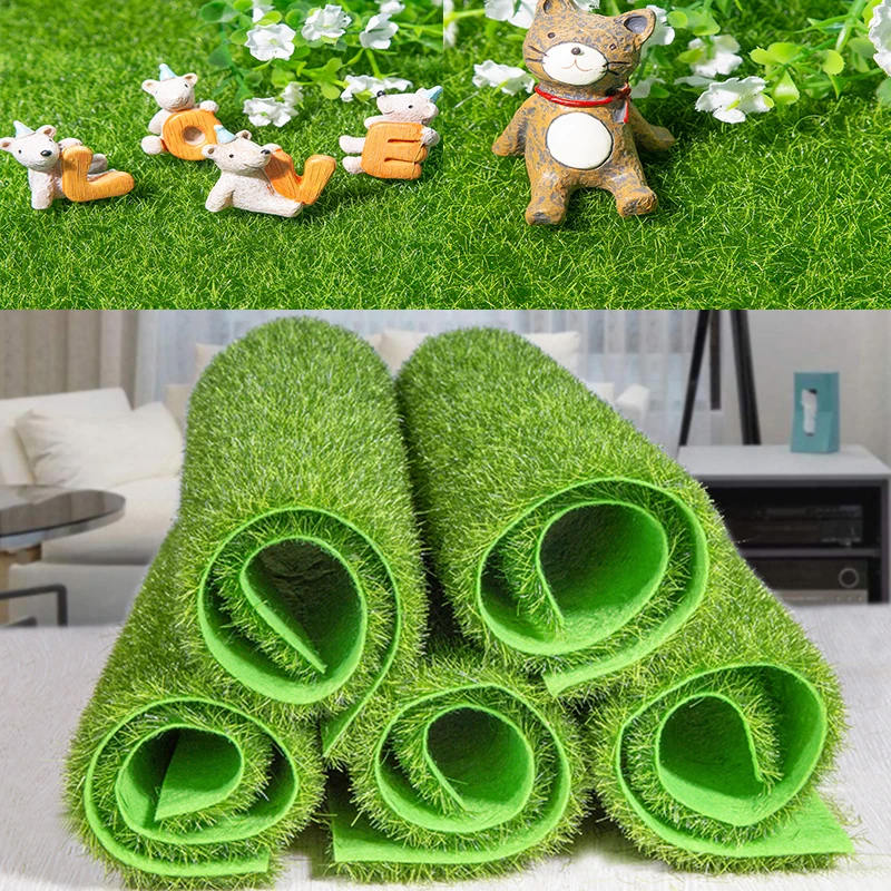 

Искусственная зеленая трава, искусственная трава, искусственная зеленая трава, Рождественское украшение для дома и сада, для улицы, 1 шт., 15 с...