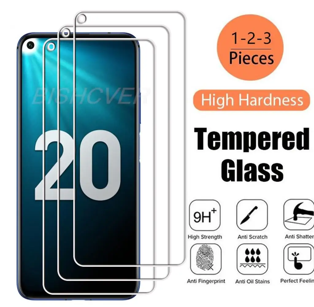 

Закаленное стекло для Huawei Honor 20 6,26 дюйма, искусственное, искусственное стекло, Защитная пленка для экрана телефона