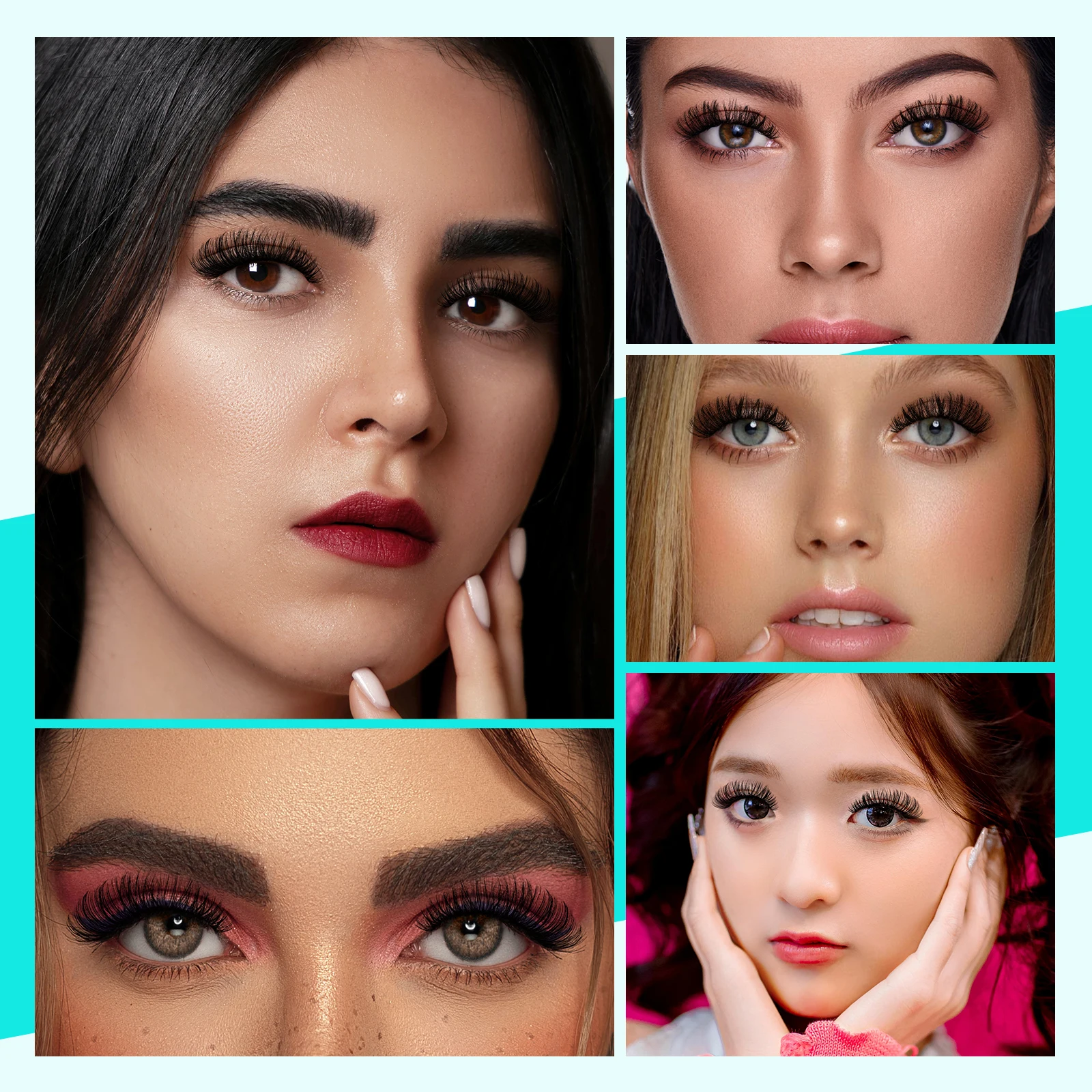 Набор для наращивания ресниц Amzgirl