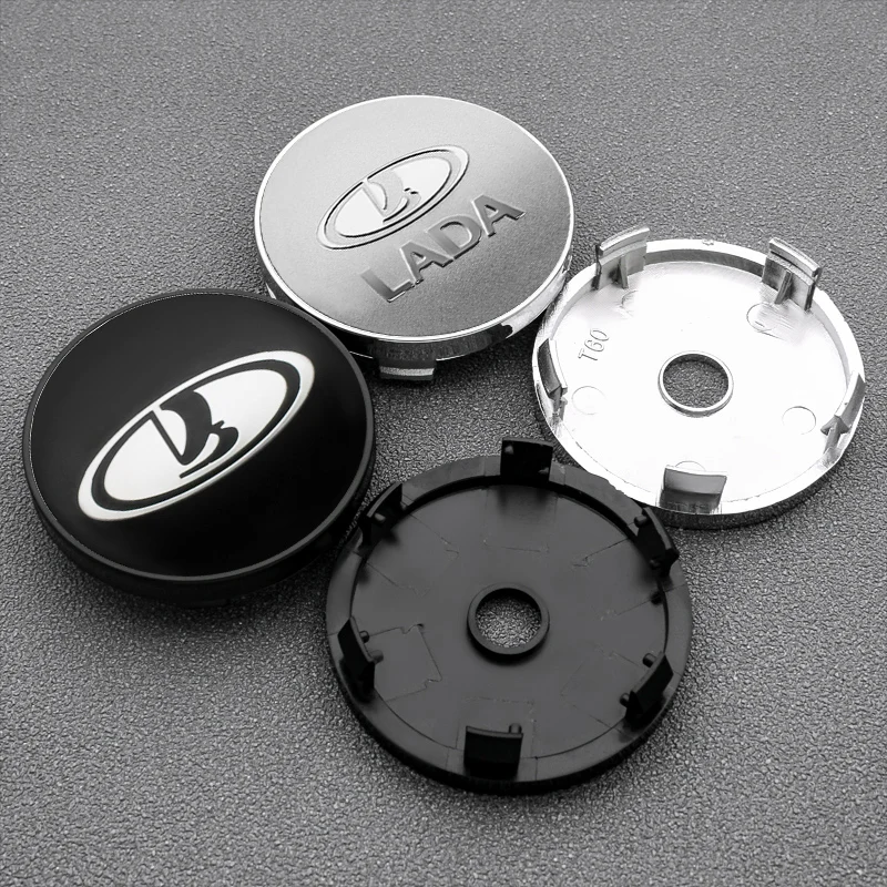 

4pcs 56+60mm Car Wheel Center Cover Hubcap Emblem Sticker Decals For LADA Priora Sedan Kalina Granta Vesta Xray Niva Accessories