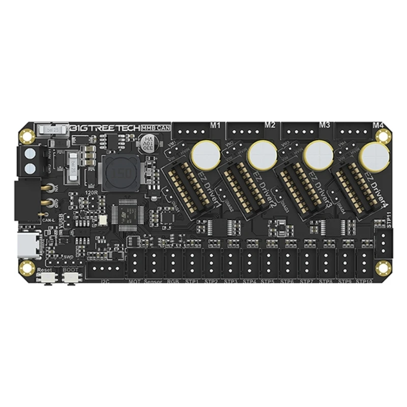 

MMB CAN V1.0 расширяет возможности контроллера ERCF с открытым исходным кодом для 3D-печати, 64 МГц