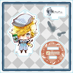 Новая аниме Psychedelica of the Ashen Hawk игра аксессуары на акриловой подставке забавная