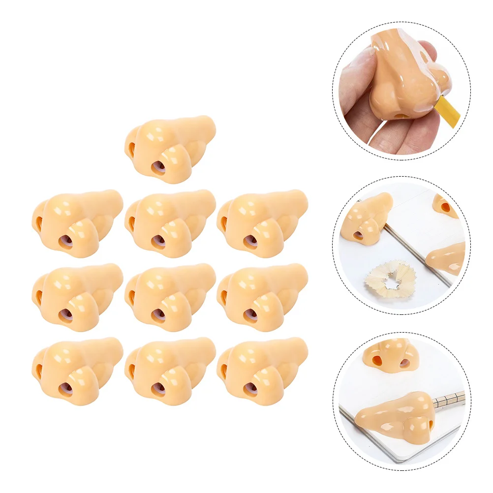 

10pcs Double Holes Creative Students Stationery Students Sharpener