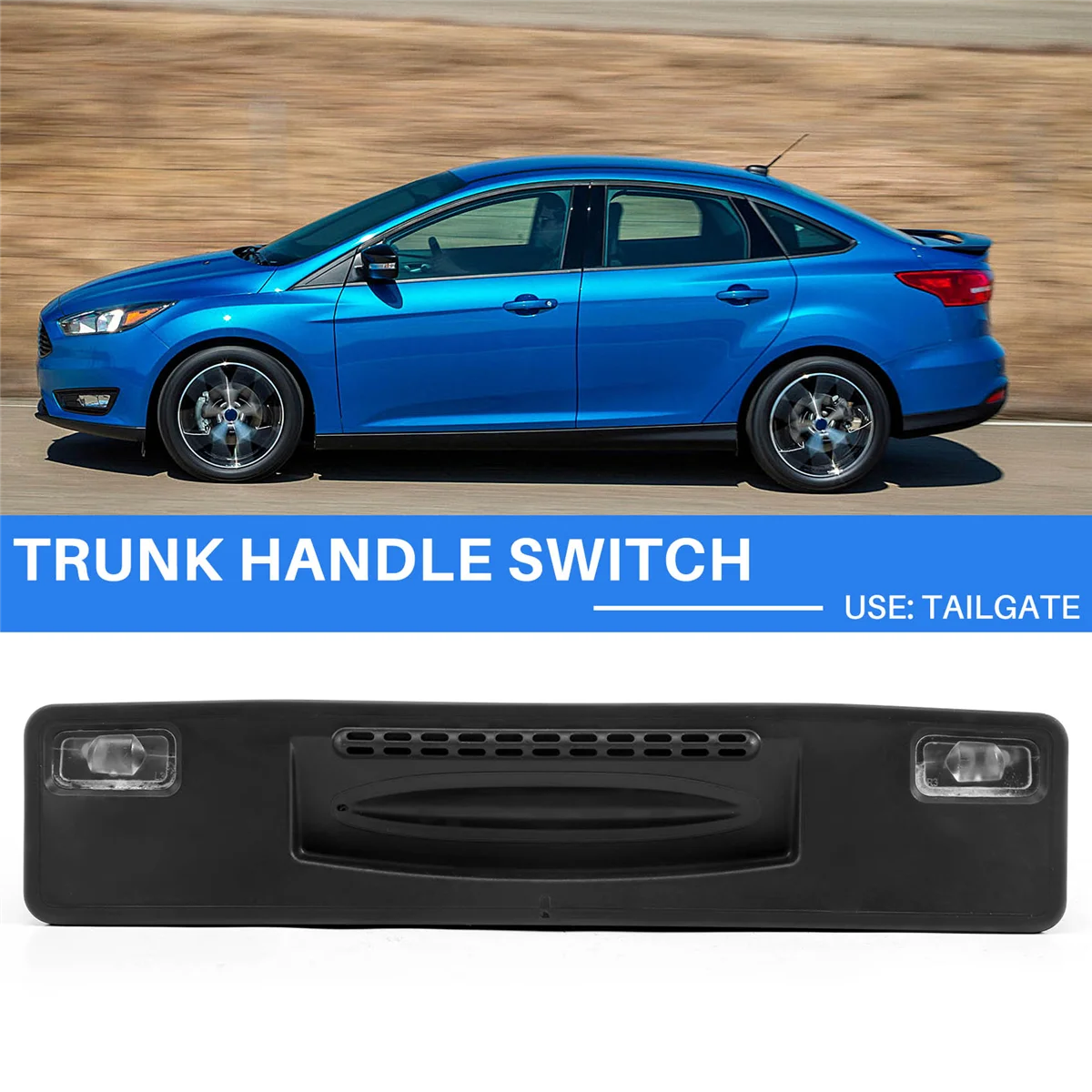 Рукоятка багажника БАГАЖНИКА АВТОМОБИЛЯ ручка переключателя для Ford New Focus 2015-2018