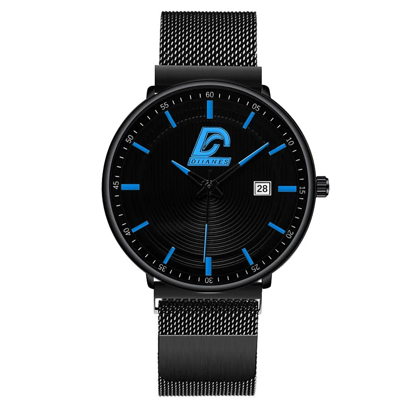 

Watches Men Mechanical Wristwatches Fashion Men's Magnetic Buckle Stainless Steel Watch Men's Business Belt Watch Montre Homme