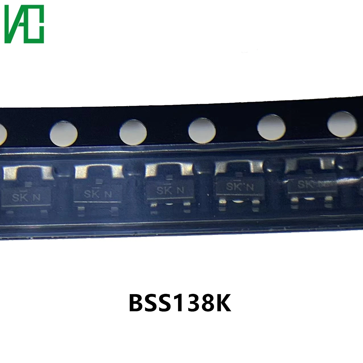 

10 шт. комплект транзисторов BSS138K MOSFET N-CH 50 в 220 мА SOT23-3 In Sctock