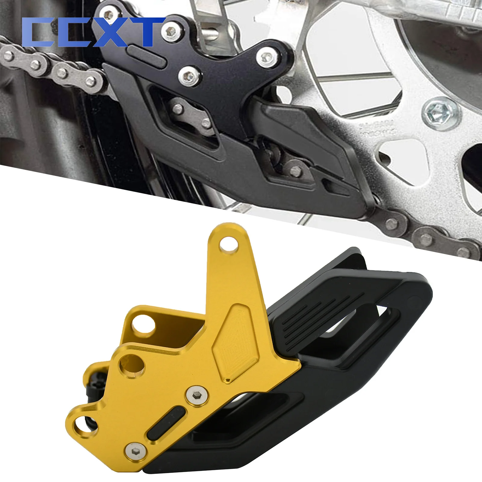 

Motorcycle Chain Guide Guard Protector For Suzuki DRZ250 DRZ400 DRZ400E DRZ400S DRZ400SM RM250 RMZ250 RMZ450 RMX 450Z 2000-2021