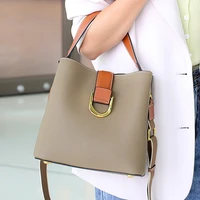 womens leather bucket tote bags womens luxury handbags womens soft leather fashion casual shoulder bags messenger bags